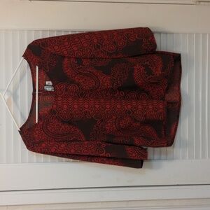 Manuheali'i blouse women's sz XS